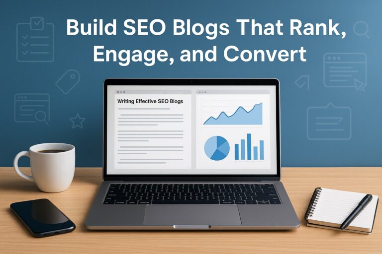 Build SEO Blogs That Rank, Engage, and Convert